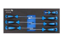 Screwdriver set 7 pcs.