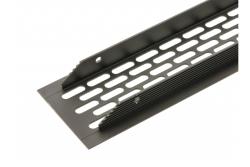 Plinth vent (small 245mm) black anodized