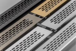 Plinth vent (small 245mm) inox