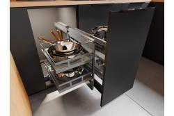 MovixPro sliding corner for a cabinet 450 mm anthracite RAL 7024