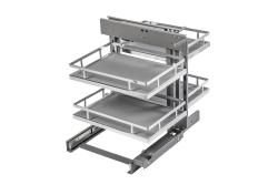 MovixPro sliding corner for a cabinet 450 mm anthracite RAL 7024