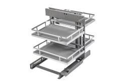 MovixPro sliding corner for a cabinet 450 mm anthracite RAL 7024