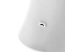 LED rechargeable table lamp FLOWER, 4 W, 240 lm, 4000K, 1800mAh, black/white