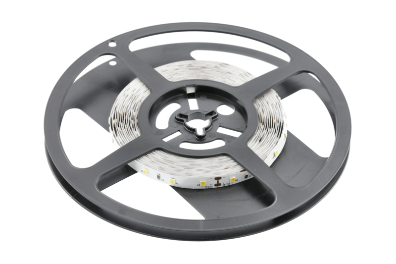 LED-strip 2835, 24 V DC, 300 LED's/5 m, 12 W/m, 780 lm/m, 3200 K, IP20, rol van 5 m