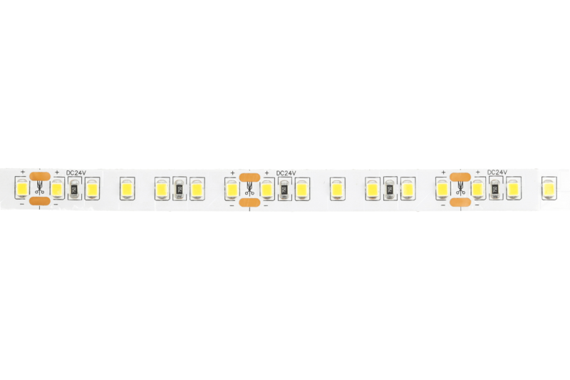LED-strip 2835, 24 V DC, 600 LED's/5 m, 21 W/m, 1350 lm/m, 4000 K, IP20, rol van 5 m