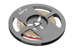 LED strip 2835, DC12V, 300LED/5m, 6 W/m, 750 lm/m, 3200K, IP20, roll 5 m