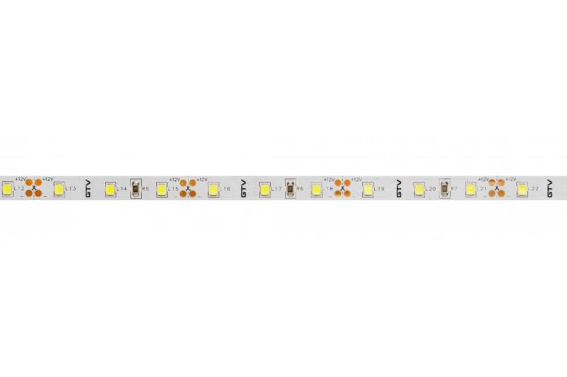 LED-strip 2835, 12 V DC, 300 LED's/5 m, 6 W/m, 750 lm/m, 3200 K, IP20, rol van 5 m