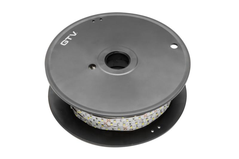 LED-strip 2835, 12 V DC, 300 LED's/5 m, 6 W/m, 750 lm/m, 6500 K, IP20, rol van 50 m