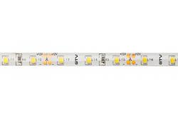 LED-bånd 2835, 12 V jævnstrøm, 300 LED/5 m, 6 W/m, 700 lm/m, 6500 K, IP65, rulle på 5 m