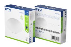 LED luminaire ASTRA, 18 W, 1440 lm, 4000K, AC180-250V, PF>0.5, IP54, Ø330 mm