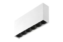 LED luminaire ARTEMIDA, 15 W, 1420 lm, 4000K, IP20, rectangular, white