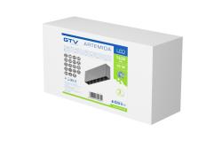 LED luminaire ARTEMIDA, 15 W, 1420 lm, 4000K, IP20, rectangular, black