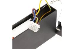 LED luminaire ARTEMIDA, 15 W, 1420 lm, 4000K, IP20, rectangular, black