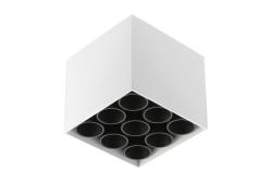 LED luminaire ARTEMIDA, 20 W, 1920 lm, 4000K, IP20, square, white