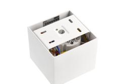 LED luminaire ARTEMIDA, 20 W, 1920 lm, 4000K, IP20, square, white