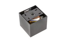 LED luminaire ARTEMIDA, 20 W, 1920 lm, 4000K, IP20, square, black