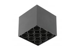LED luminaire ARTEMIDA, 20 W, 1920 lm, 4000K, IP20, square, black