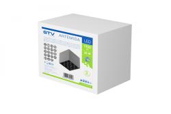 LED luminaire ARTEMIDA, 20 W, 1920 lm, 4000K, IP20, square, black