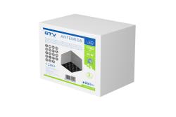 LED luminaire ARTEMIDA, 20 W, 1920 lm, 4000K, IP20, square, black