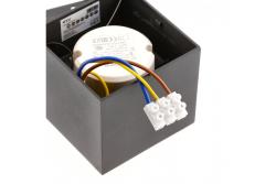 LED luminaire ARTEMIDA, 20 W, 1920 lm, 4000K, IP20, square, black