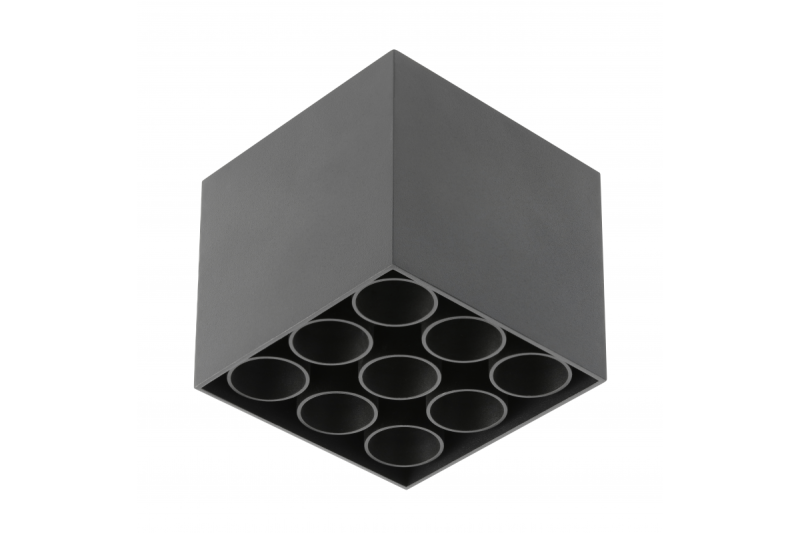 LED-armatuur ARTEMIDA, 20 W, 1920 lm, 4000 K, IP20, vierkant, zwart