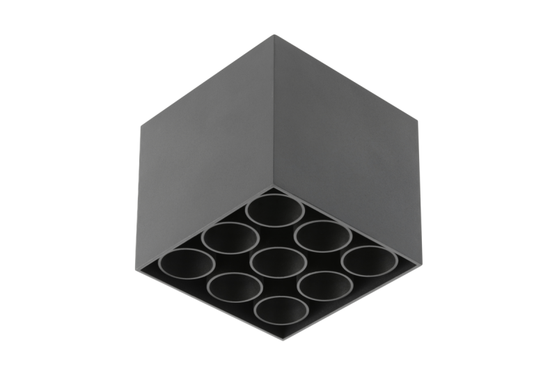 LED-armatuur ARTEMIDA, 20 W, 1920 lm, 4000 K, IP20, vierkant, zwart