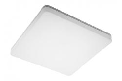 LED luminaire BESA, 24 W, 2400 lm, 3000K, AC175-250V, Ra>80, IP54, IK10, 120°, square, PC