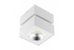 LED luminaire BIANCO, 15 W, 1500 lm, 4000K, IP20, square, white