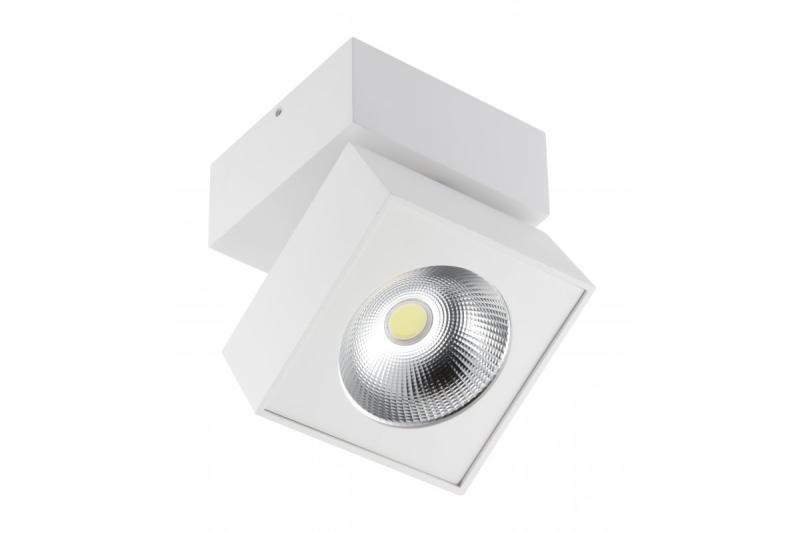 LED-armatuur BIANCO, 15 W, 1500 lm, 4000 K, IP20, vierkant, wit