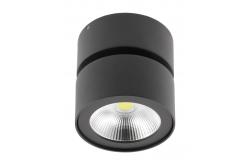LED luminaire BIANCO, 15 W, 1500 lm, 4000K, IP20, round, black
