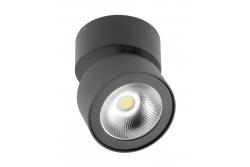 LED luminaire BIANCO, 15 W, 1500 lm, 4000K, IP20, round, black
