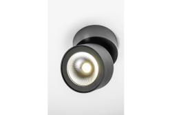 LED luminaire BIANCO, 15 W, 1500 lm, 4000K, IP20, round, black