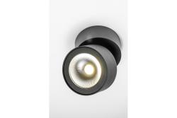 LED luminaire BIANCO, 15 W, 1500 lm, 4000K, IP20, round, black