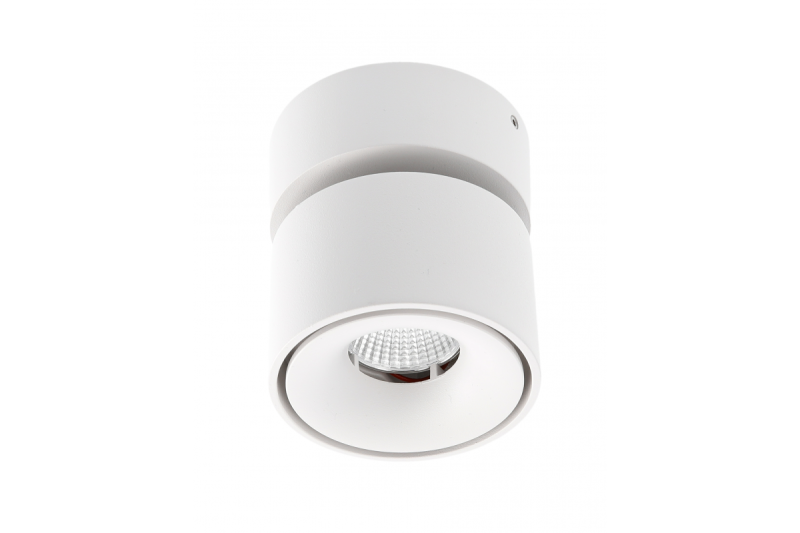 LED-armatuur BIANCO, 8 W, 680 lm, 4000 K, IP20, rond, wit