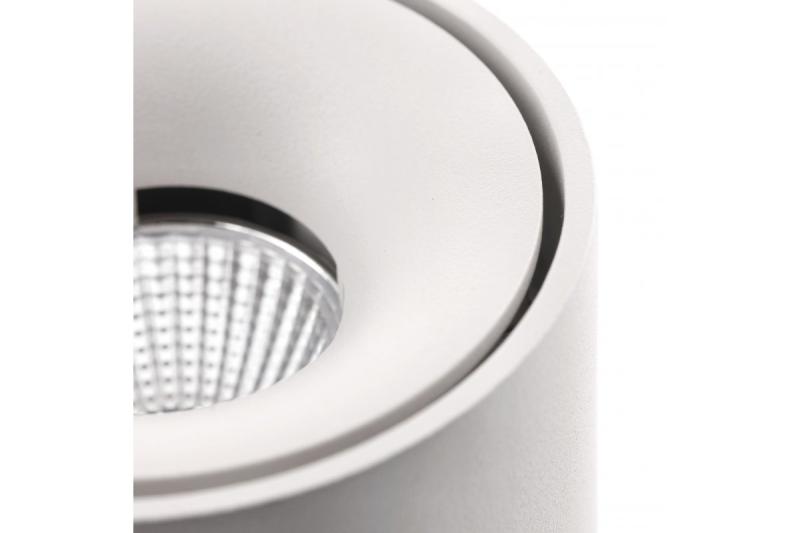 LED-armatuur BIANCO, 8 W, 680 lm, 4000 K, IP20, rond, wit