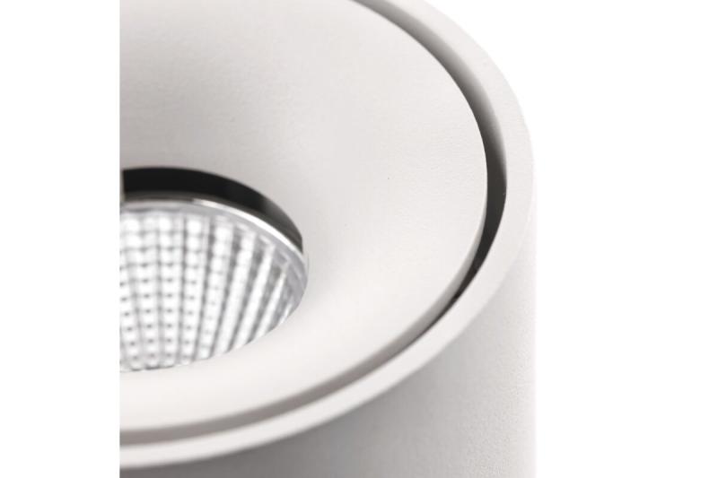 LED-armatuur BIANCO, 8 W, 680 lm, 4000 K, IP20, rond, wit