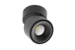LED luminaire BIANCO, 8 W, 680 lm, 4000K, IP20, round, black