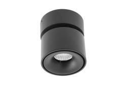 LED luminaire BIANCO, 8 W, 680 lm, 4000K, IP20, round, black