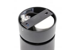 LED luminaire BIANCO, 8 W, 680 lm, 4000K, IP20, round, black