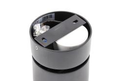 LED luminaire BIANCO, 8 W, 680 lm, 4000K, IP20, round, black