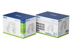 LED luminaire BIANCO CCT, 16 W, 680 lm, Ra≥80, IP20, 36°, 2700/3300/4000K, round, white