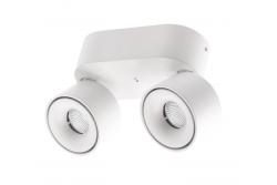 LED luminaire BIANCO CCT, 16 W, 680 lm, Ra≥80, IP20, 36°, 2700/3300/4000K, round, white