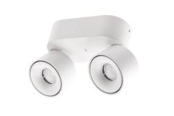 LED luminaire BIANCO CCT, 16 W, 680 lm, Ra≥80, IP20, 36°, 2700/3300/4000K, round, white