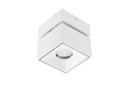 LED luminaire BIANCO CCT, 8 W, 680 lm, Ra≥80, IP20, 36°, 2700/3300/4000K, square, white