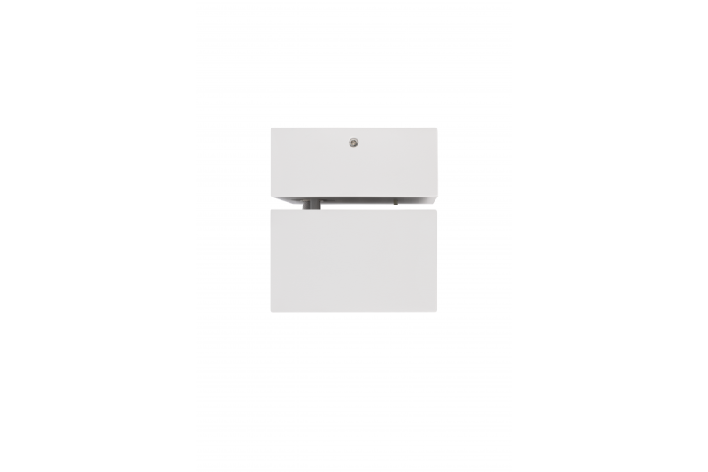 LED-armatuur BIANCO CCT, 8 W, 680 lm, Ra≥80, IP20, 36°, 2700/3300/4000 K, vierkant, wit