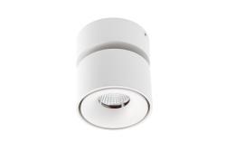LED luminaire BIANCO CCT, 8 W, 680 lm, Ra≥80, IP20, 36°, 2700/3300/4000K, round, white