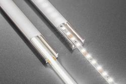 LED-bånd COB, 12 V jævnstrøm, 320 LED/m, 8 W/m, 700 lm/m, 4000 K, IP20, rulle på 5 m