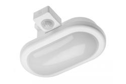 LED luminaire DELTA with motion sensor, 6 W, 400 lm, 4000K, AC220-240V, PF>0.5, RA>80, IP54