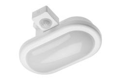 LED luminaire DELTA with motion sensor, 6 W, 400 lm, 4000K, AC220-240V, PF>0.5, RA>80, IP54