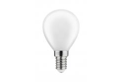 LED Bulb E14, G45, 4 W, 420 lm, 4000K, AC220-240V, 360°, milky FILAMENT
